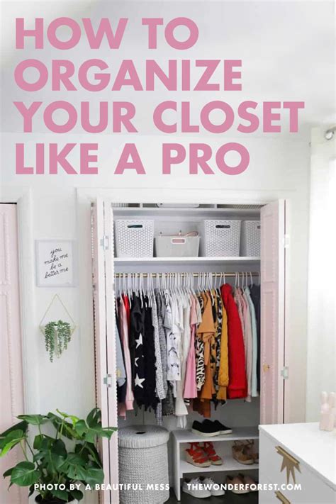 How To ORGANIZE Your Closet Like A PRO: 5 .